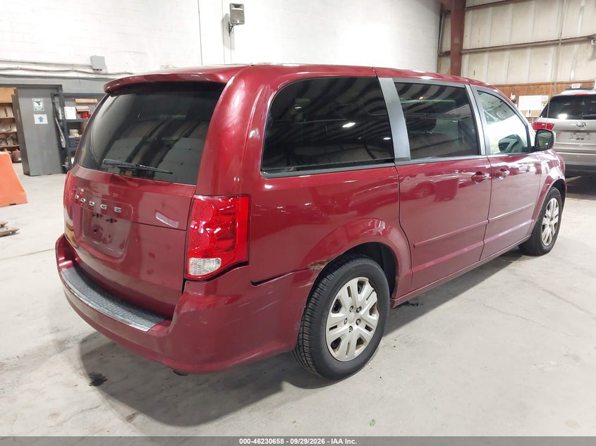 2014 Dodge Grand Caravan VIN 2C4RDGBG8ER393077 IAAI salvage auction — NORMAL WEAR, Clear (New York), sold $400 on 2026-10-07 (photo 4)