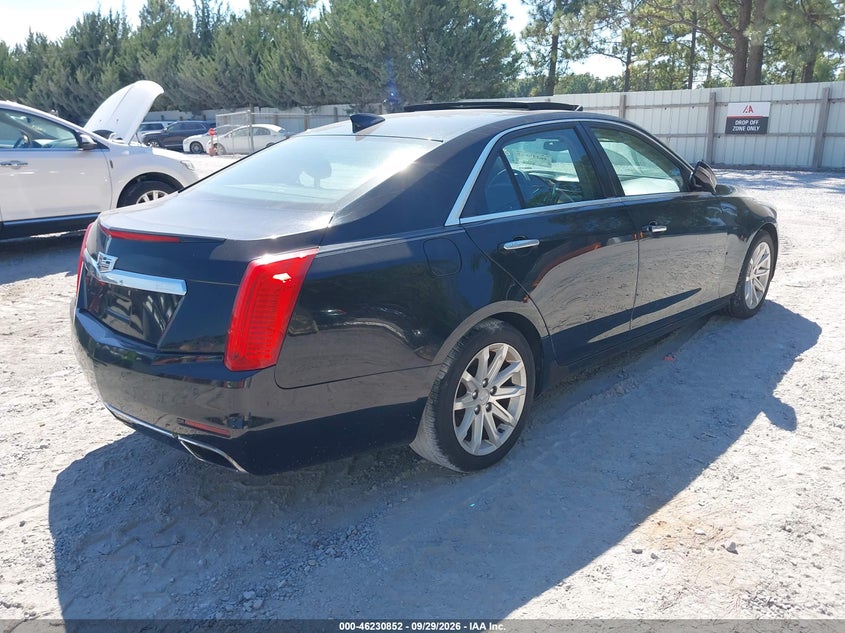 2015 Cadillac CTS VIN 1G6AR5SX4F0108151 IAAI salvage auction — Normal Wear & Tear, Clear, sold $1,000 on 2026-10-15 (photo 4)