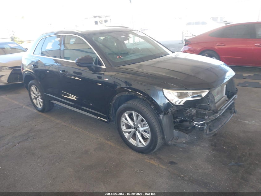 2022 Audi Q3 VIN WA1EECF35N1068624 — IAAI salvage auction photo