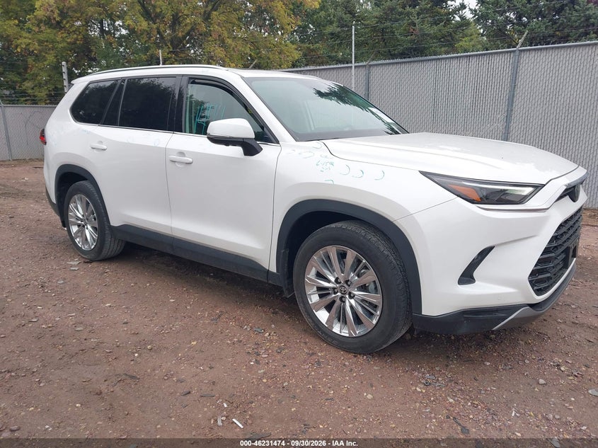 2024 Toyota Grand Highlander VIN 5TDAAAB59RS049742 — IAAI salvage auction photo