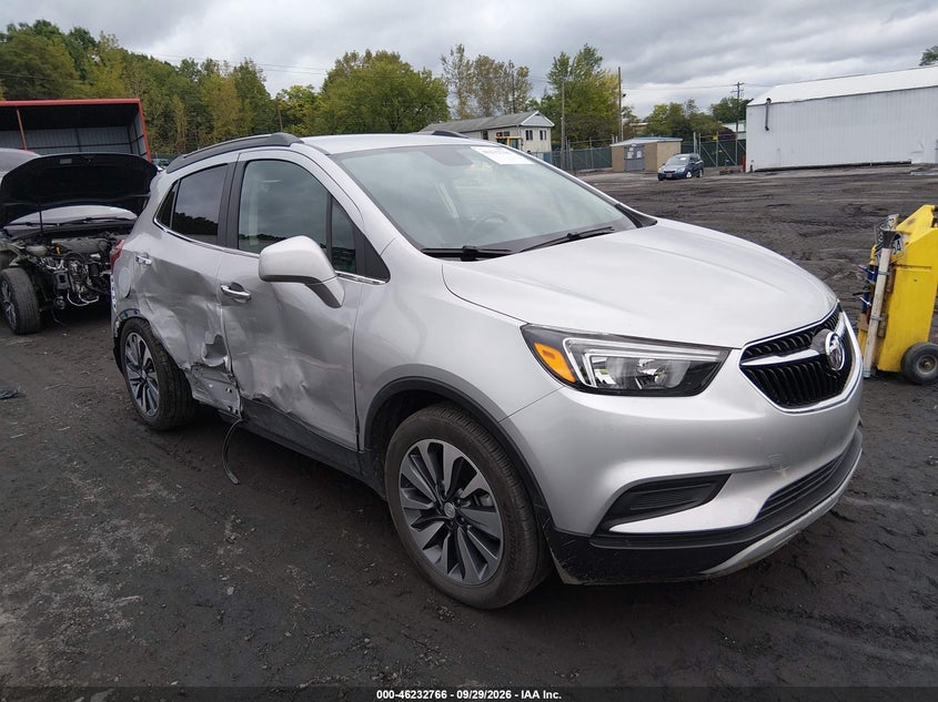 2022 Buick Encore VIN KL4CJESM0NB531440 IAAI salvage auction — SIDE, Wait Title, sold $3,600 on 2026-10-10 (photo 1)
