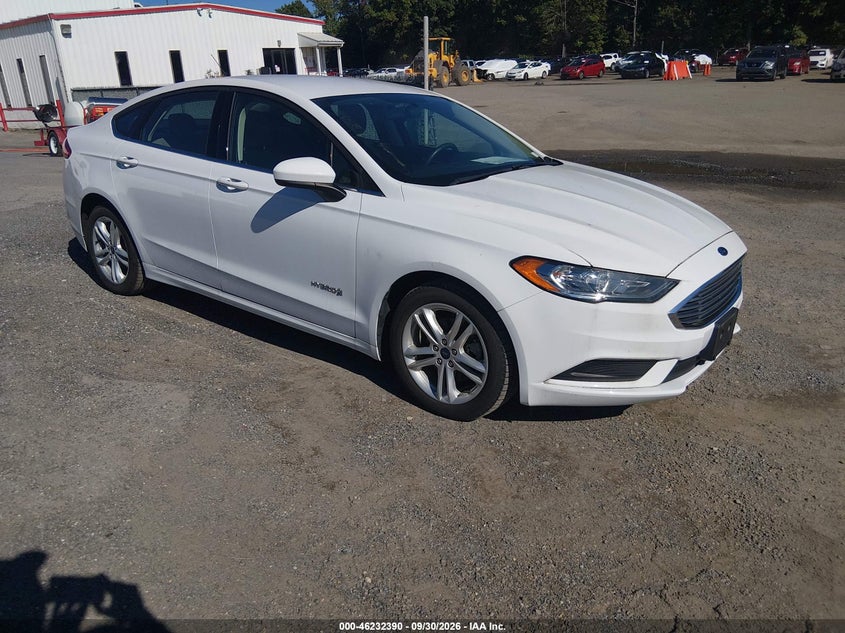 2018 Ford Fusion VIN 3FA6P0UU0JR122383 — IAAI salvage auction photo