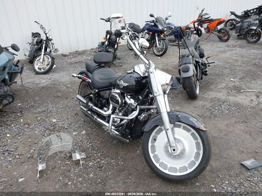 2021 Harley-davidson Fat boy VIN 1HD1YGK10MB037344 — IAAI salvage auction photo
