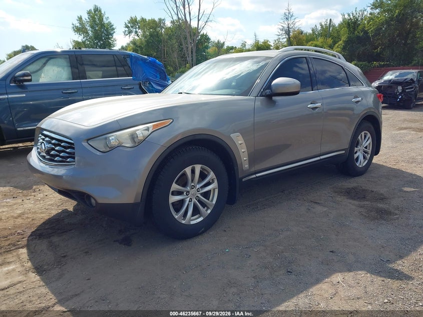 2010 Infiniti Fx VIN JN8AS1MW8AM853716 IAAI salvage auction — NORMAL WEAR, Clear (Michigan), sold $925 on 2026-10-05 (photo 2)