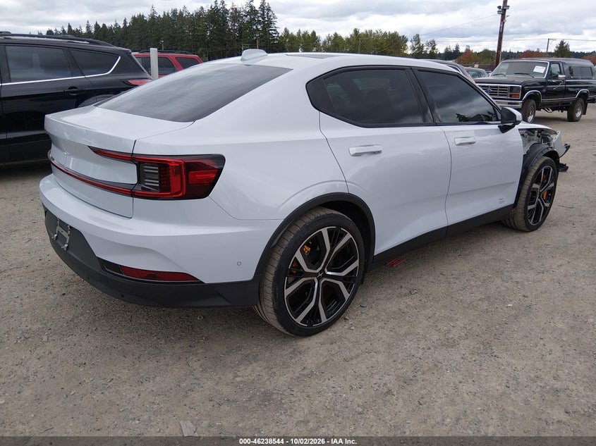2023 Polestar 2 VIN YSMET3KA2PL121436 IAAI salvage auction — FRONT END, Salvage Title, sold $11,300 on 2026-10-10 (photo 4)