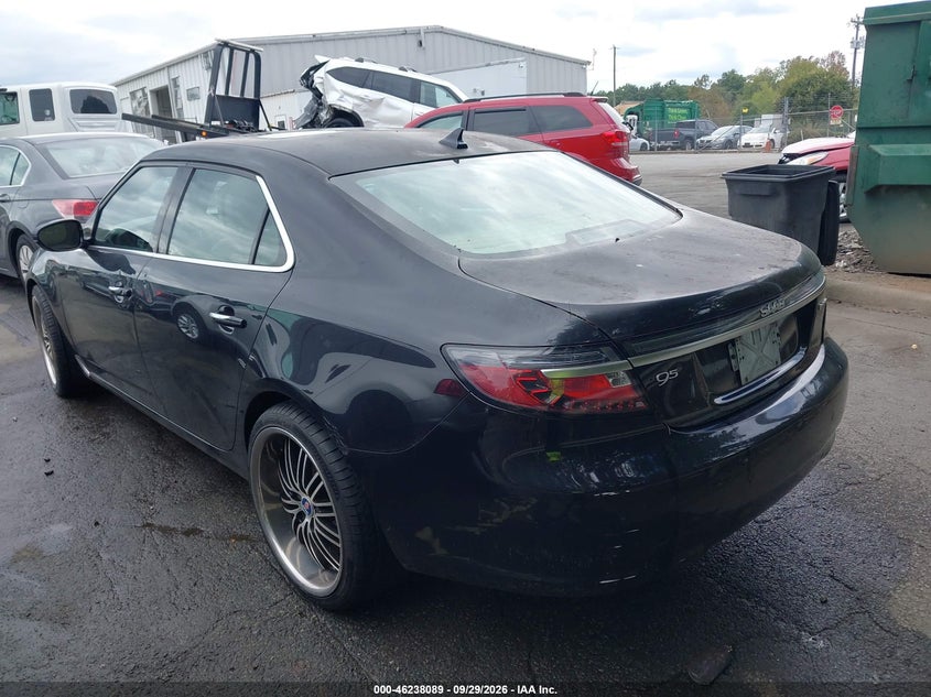 2011 Saab 9-5 VIN YS3GN4AR0B4001156 IAAI salvage auction — NORMAL WEAR, Clear-Dealer Only (North Carolina), sold $225 on 2026-10-01 (photo 3)
