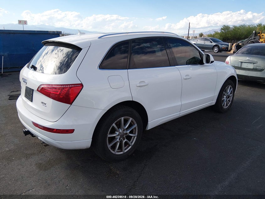 2012 Audi Q5 VIN WA1CFAFP4CA101282 IAAI salvage auction — NORMAL WEAR, Clear (Nevada), sold $600 on 2026-10-02 (photo 4)
