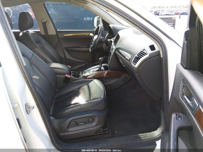 2012 Audi Q5 VIN WA1CFAFP4CA101282 IAAI salvage auction — NORMAL WEAR, Clear (Nevada), sold $600 on 2026-10-02 (photo 5)