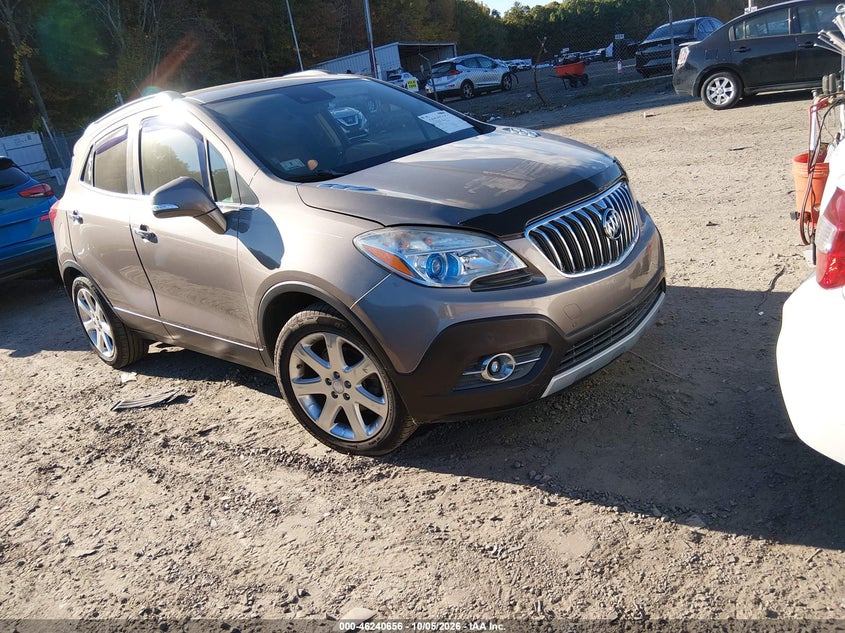 2015 Buick Encore VIN KL4CJDSB4FB160244 IAAI salvage auction — REAR END, Clear (Massachusetts), sold $1,250 on 2026-10-08 (photo 1)