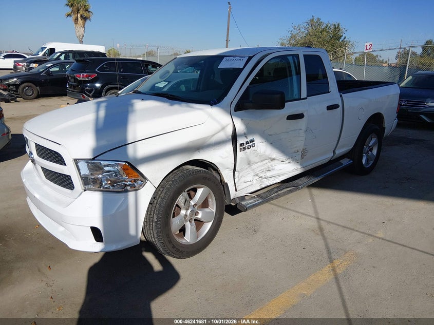 2018 Ram 1500 VIN 1C6RR6FG7JS202352 IAAI salvage auction — SIDE, Salvage (California), sold $2,050 on 2026-10-22 (photo 2)