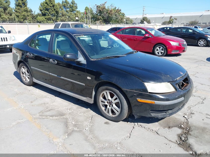 2005 Saab 9-3 VIN YS3FB49S651008226 IAAI salvage auction — NORMAL WEAR, App For Dup Clear (California), sold $100 on 2026-10-12 (photo 1)