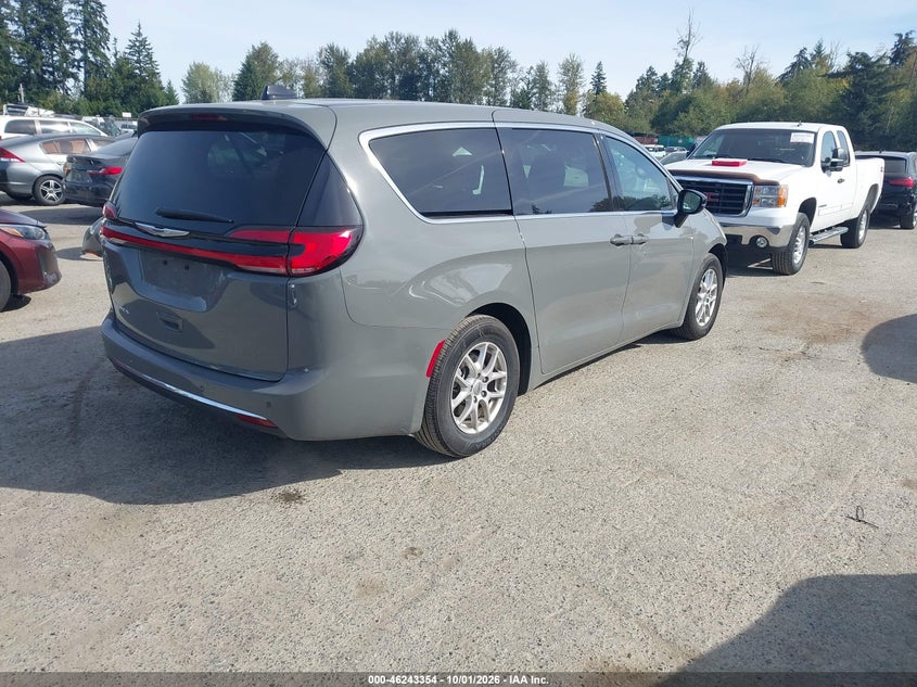 2025 Chrysler Pacifica VIN 2C4RC1BGXSR553598 IAAI salvage auction — FRONT END, Enterprise Vehicles Clear Only (Georgia), sold $13,950 on 2026-10-07 (photo 4)