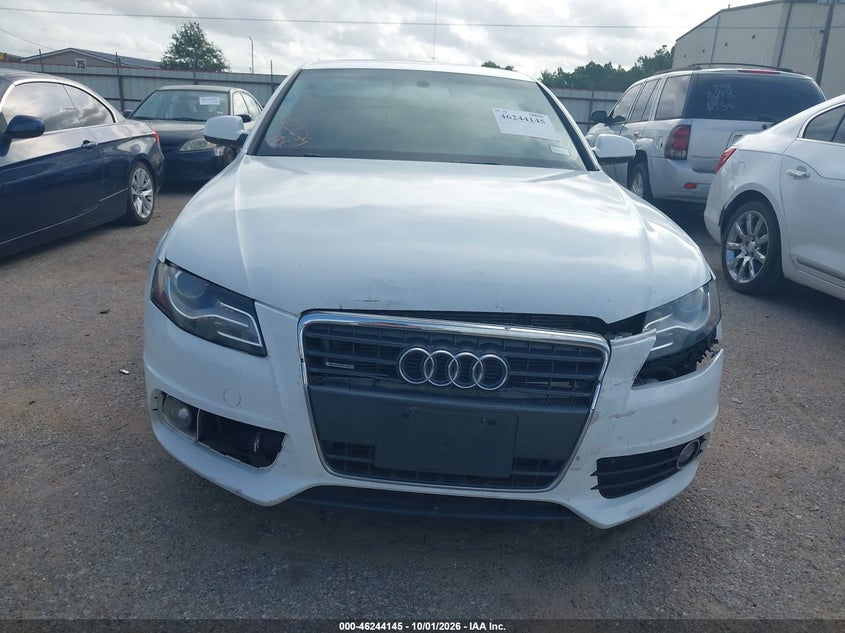 2012 Audi A4 VIN WAUFFAFL0CN012279 IAAI salvage auction — NORMAL WEAR, Original (Texas), sold $0 on 2026-10-24 (photo 6)