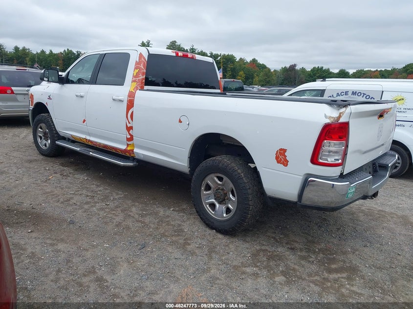 2021 Ram 2500 VIN 3C6UR5JL9MG508652 IAAI salvage auction — ROOF, Clear (Massachusetts), sold $12,100 on 2026-10-09 (photo 3)