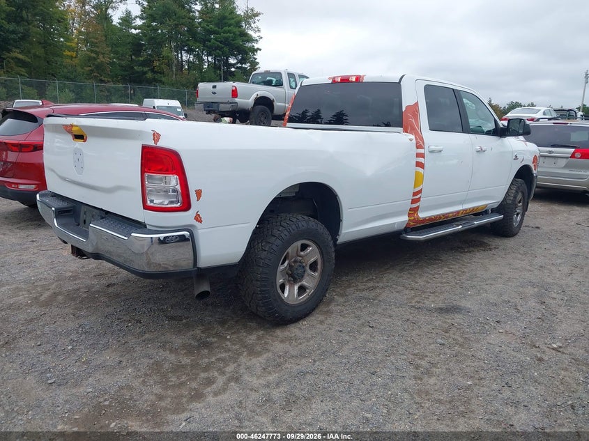 2021 Ram 2500 VIN 3C6UR5JL9MG508652 IAAI salvage auction — ROOF, Clear (Massachusetts), sold $12,100 on 2026-10-09 (photo 4)