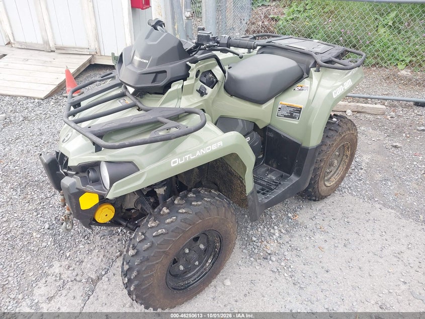 2018 Can-am/ brp Outlander VIN 3JBLGAT43JJ000011 IAAI salvage auction — FRONT END, Salvage Title, sold $2,050 on 2026-10-20 (photo 2)
