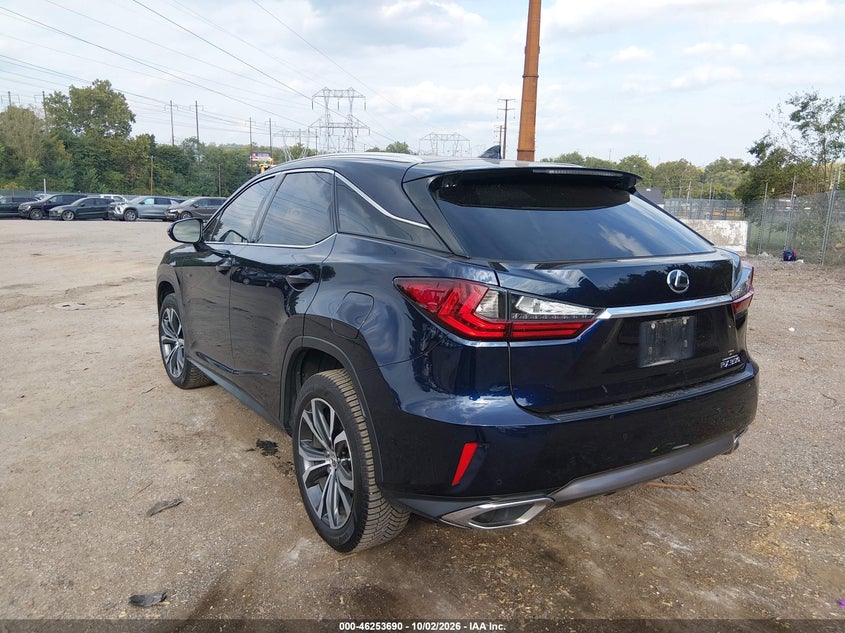 2017 Lexus Rx VIN 2T2BZMCA4HC107673 IAAI salvage auction — RIGHT FRONT, Salvage (Pennsylvania), sold $12,600 on 2026-10-09 (photo 3)
