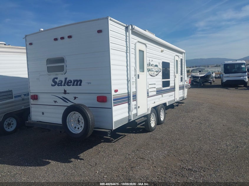 2004 Forest river Salem VIN 4X4TSMA245T109017 IAAI salvage auction — REAR END, Bill Of Sale (Washington), sold $1,700 on 2026-10-24 (photo 4)
