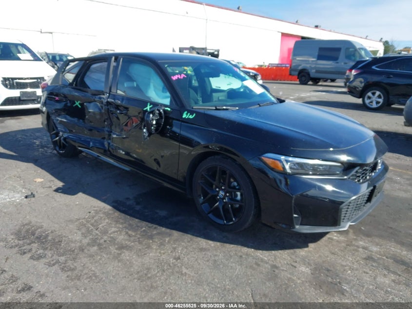 2026 Honda Civic VIN 2HGFE2F58TH594283 — IAAI salvage auction photo