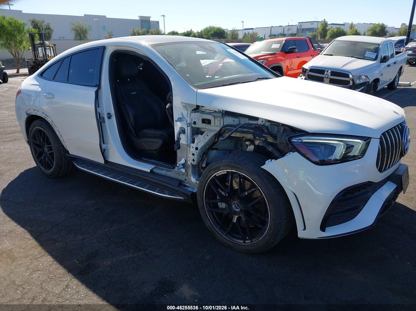 2022 Mercedes-benz Amg gle coupe VIN 4JGFD6BB9NA814466 — IAAI salvage auction photo