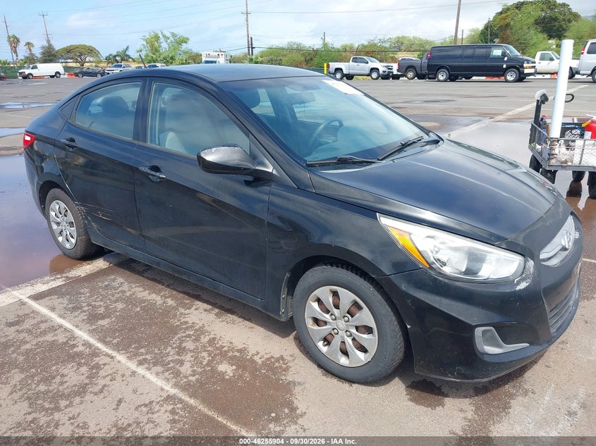 2017 Hyundai Accent VIN KMHCT4AE6HU354773 IAAI salvage auction — NORMAL WEAR, Clear (Hawaii), sold $75 on 2026-10-21 (photo 1)