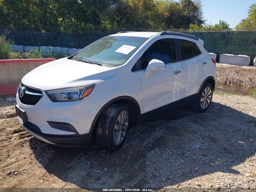 2017 Buick Encore VIN KL4CJASB8HB098249 IAAI salvage auction — NORMAL WEAR, Clear (Maryland), sold $2,025 on 2026-10-09 (photo 2)