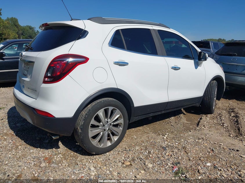 2017 Buick Encore VIN KL4CJASB8HB098249 IAAI salvage auction — NORMAL WEAR, Clear (Maryland), sold $2,025 on 2026-10-09 (photo 4)