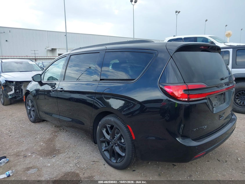 2027 Chrysler Pacifica VIN 2C4RC1GG1VR552871 IAAI salvage auction — ENGINE DAMAGE, Salvage Title, sold $23,100 on 2026-10-08 (photo 3)
