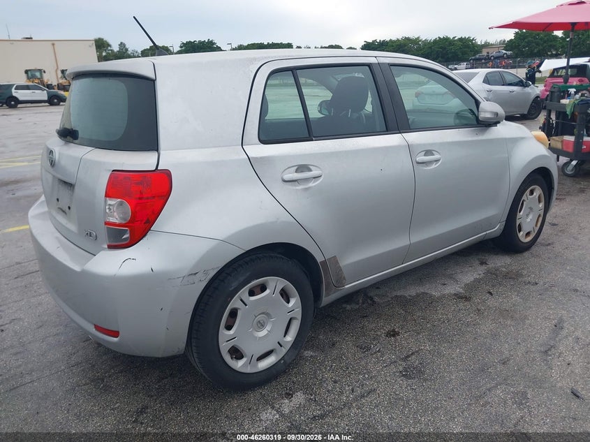 2008 Scion xD VIN JTKKU10418J032511 IAAI salvage auction — Normal Wear & Tear, Clear, sold $1,100 on 2026-10-15 (photo 4)