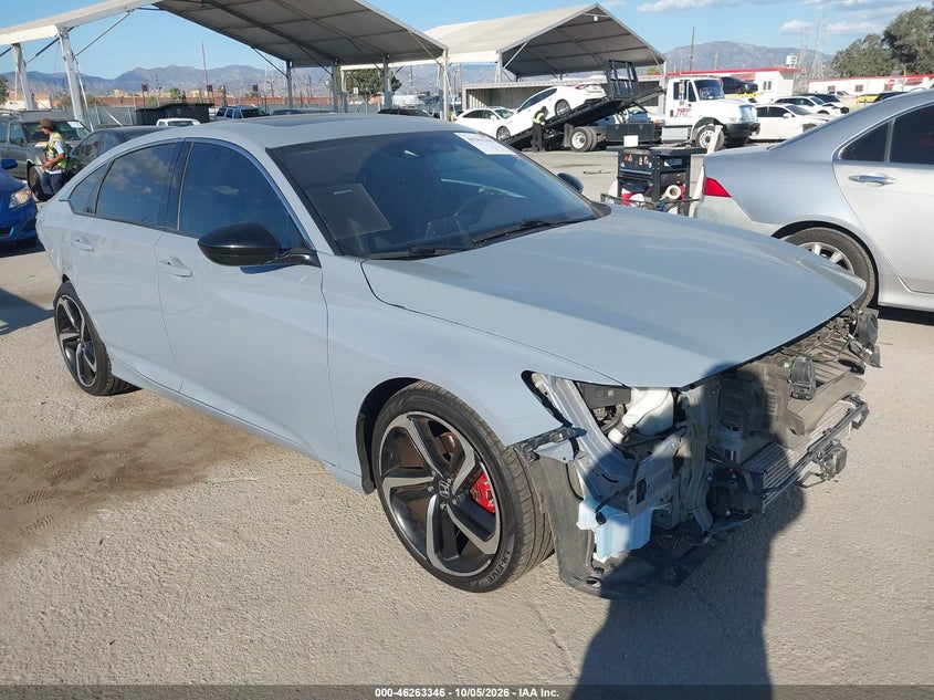 2022 Honda Accord VIN 1HGCV2F3XNA018262 — IAAI salvage auction photo