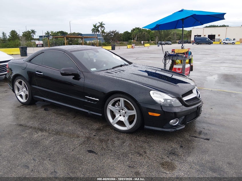 2009 Mercedes-benz Sl-klasse VIN WDBSK71F59F150516 — IAAI salvage auction photo