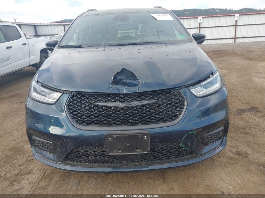 2025 Chrysler Pacifica VIN 2C4RC1GG1SR611008 IAAI salvage auction — FRONT END, Enterprise Vehicles Clear Only (Virginia), sold $19,400 on 2026-10-07 (photo 6)