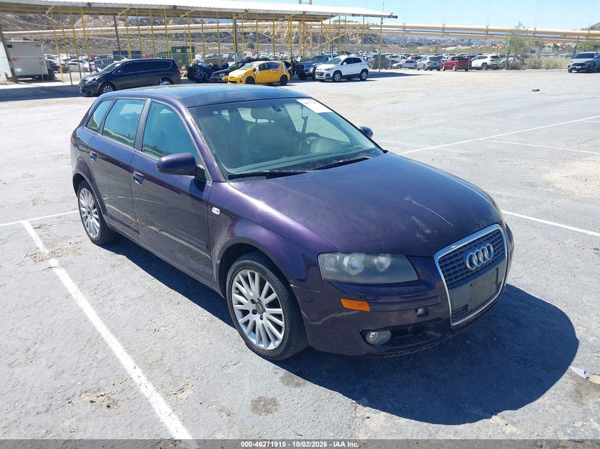 2006 Audi A3 VIN WAUNF78P76A094327 IAAI salvage auction — NORMAL WEAR, Clear - Dealer Only (California), sold $200 on 2026-10-07 (photo 1)
