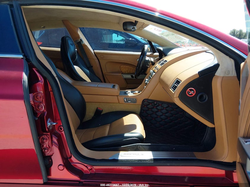 2014 Aston martin Rapide VIN SCFHDDAT3EGF03600 IAAI salvage auction — REAR END, Salvage (Texas), sold $13,300 on 2026-10-22 (photo 5)