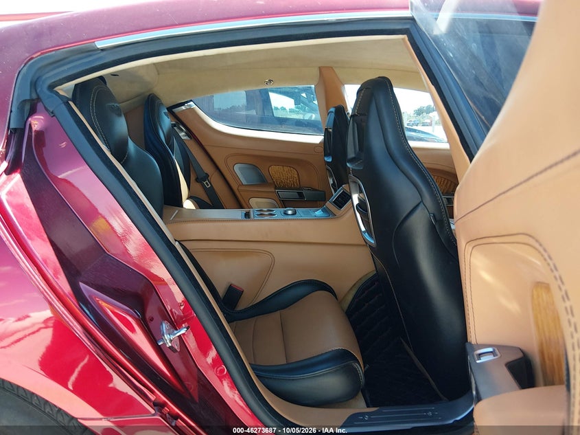 2014 Aston martin Rapide VIN SCFHDDAT3EGF03600 IAAI salvage auction — REAR END, Salvage (Texas), sold $13,300 on 2026-10-22 (photo 8)