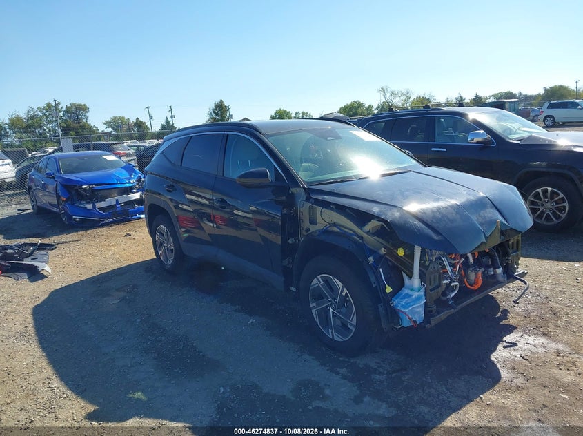 2025 Hyundai Tucson hybrid VIN KM8JBDD13SU341361 — IAAI salvage auction photo