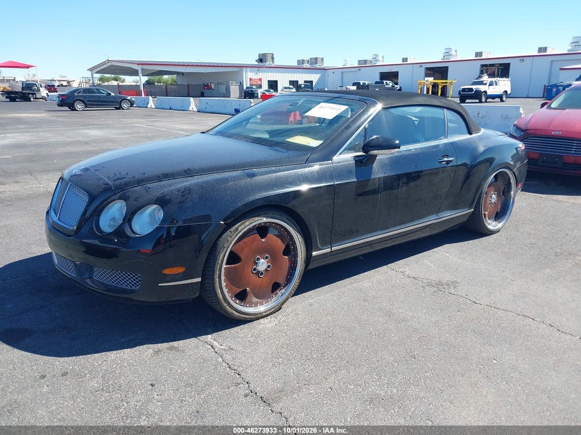 2007 Bentley Continental VIN SCBDR33W07C050515 IAAI salvage auction — NORMAL WEAR, Clear (Nevada), sold $12,675 on 2026-10-09 (photo 2)