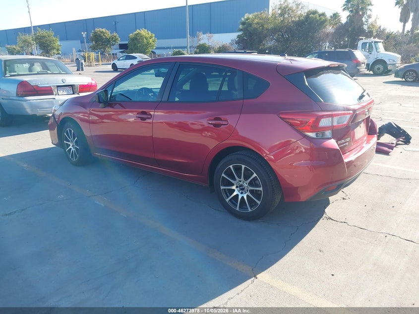 2018 Subaru Impreza VIN 4S3GTAA64J3717435 IAAI salvage auction — SIDE, Salvage (California), sold $0 on 2026-10-11 (photo 3)