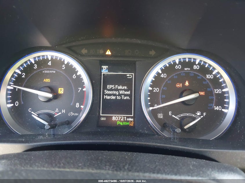 2017 Toyota Highlander VIN 5TDDZRFH7HS360870 IAAI salvage auction — RIGHT FRONT, Wait Title, sold $9,650 on 2026-10-16 (photo 7)