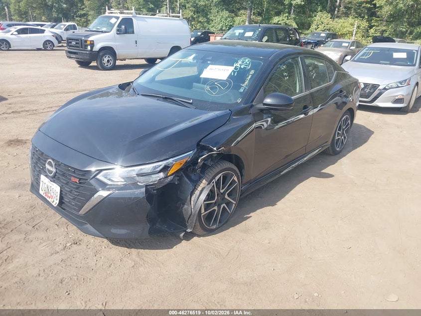 2025 Nissan Sentra VIN 3N1AB8DV4SY299328 IAAI salvage auction — FRONT END, Enterprise Vehicles Clear Only (Maryland), sold $10,000 on 2026-10-07 (photo 2)