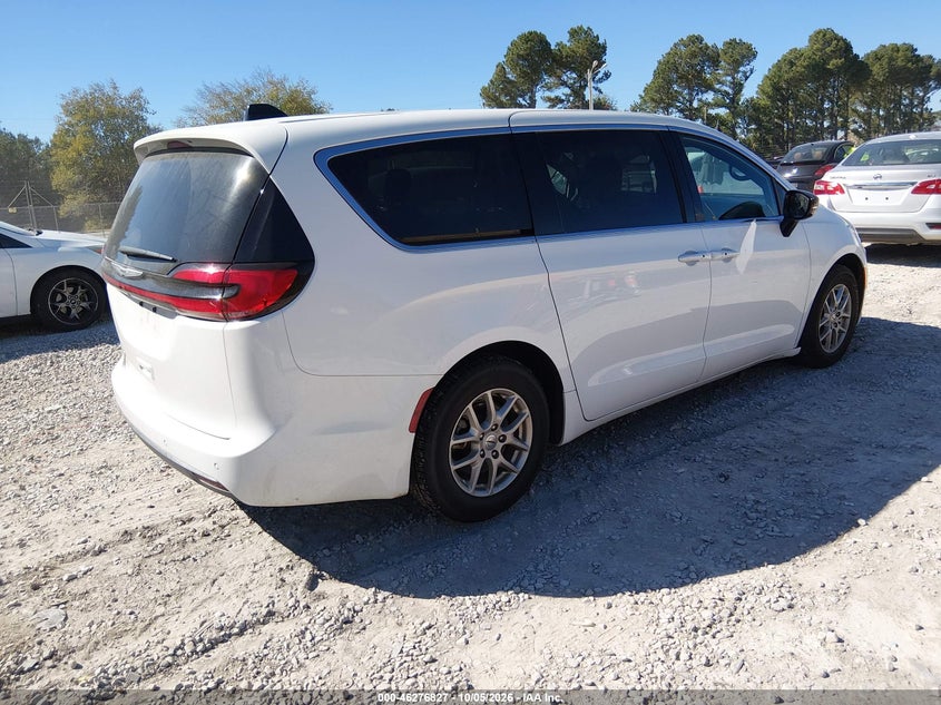 2025 Chrysler Pacifica VIN 2C4RC1BG0SR531688 IAAI salvage auction — FRONT END, Enterprise Vehicles Clear Only (Louisiana), sold $9,950 on 2026-10-07 (photo 4)