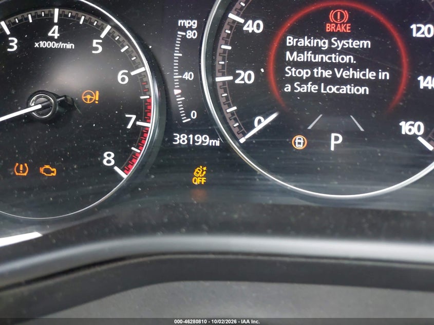2025 Mazda Cx-50 VIN 7MMVABBM3SN310759 IAAI salvage auction — FRONT END, Salvage Title, sold $6,700 on 2026-10-24 (photo 7)