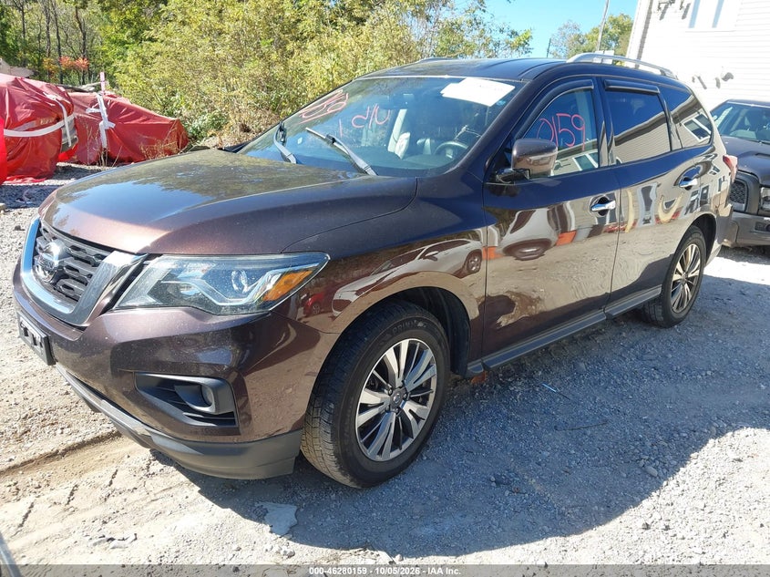 2019 Nissan Pathfinder VIN 5N1DR2MM5KC607248 IAAI salvage auction — SIDE, Wait Title, sold $1,650 on 2026-10-24 (photo 2)