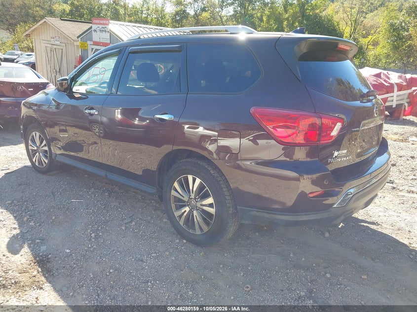 2019 Nissan Pathfinder VIN 5N1DR2MM5KC607248 IAAI salvage auction — SIDE, Wait Title, sold $1,650 on 2026-10-24 (photo 3)