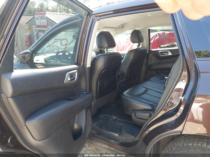 2019 Nissan Pathfinder VIN 5N1DR2MM5KC607248 IAAI salvage auction — SIDE, Wait Title, sold $1,650 on 2026-10-24 (photo 8)