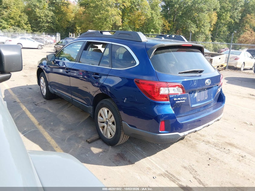 2015 Subaru Outback VIN 4S4BSACCXF3290166 IAAI salvage auction — NORMAL WEAR, Clear (Connecticut), sold $900 on 2026-10-24 (photo 3)