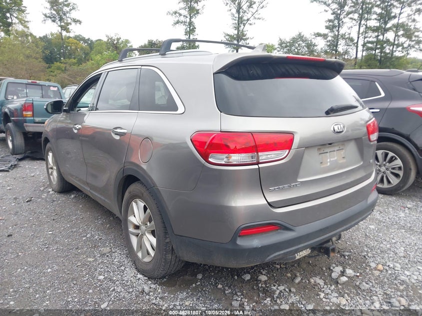 2016 Kia Sorento VIN 5XYPGDA5XGG078589 IAAI salvage auction — NORMAL WEAR, Clear (Georgia), sold $25 on 2026-10-24 (photo 3)