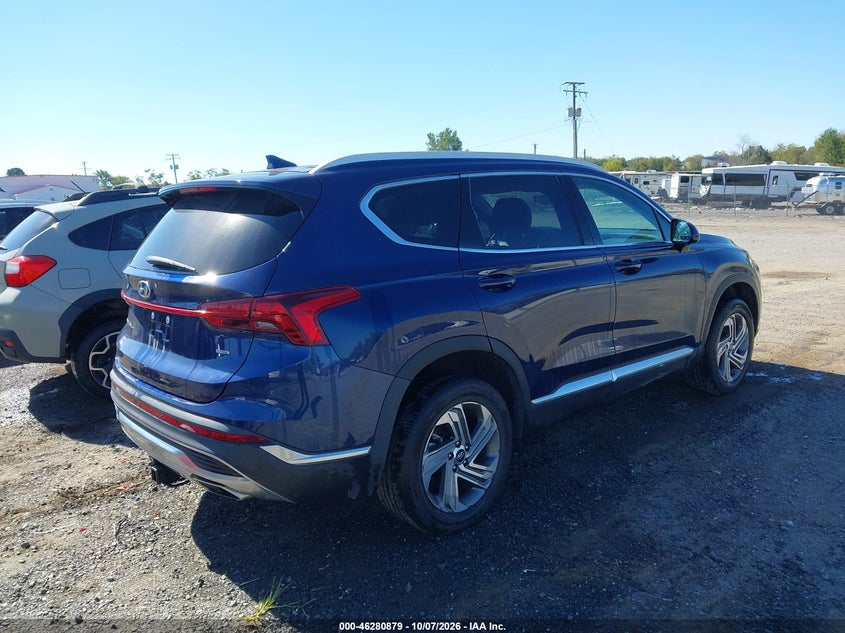 2022 Hyundai Santa fe VIN 5NMS2DAJ6NH479923 IAAI salvage auction — LEFT SIDE, Salvage (Virginia), sold $4,150 on 2026-10-27 (photo 4)