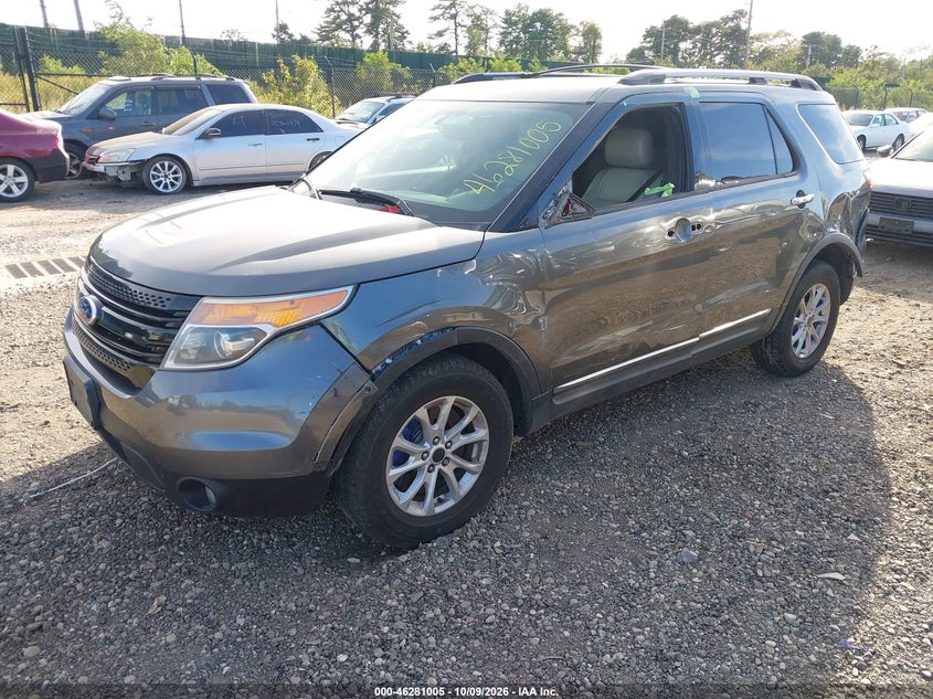 2014 Ford Explorer VIN 1FM5K8D85EGB06145 IAAI salvage auction — FRONT & REAR, Mv-907A (New York), sold $550 on 2026-10-27 (photo 2)
