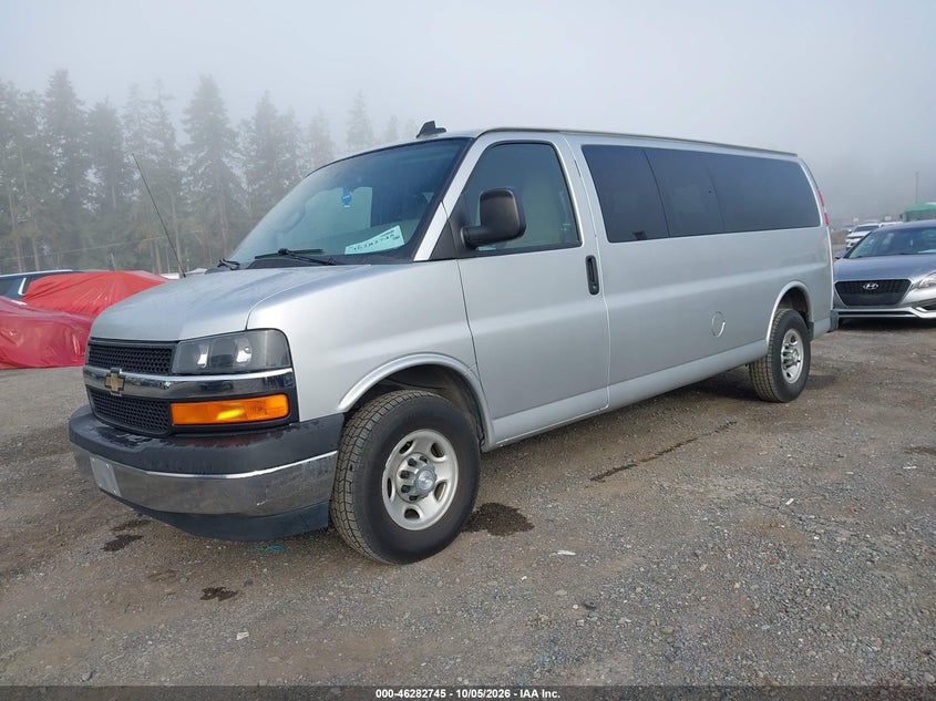 2017 Chevrolet Express 3500 VIN 1GAZGPFG1H1109775 IAAI salvage auction — NORMAL WEAR, Sf97 (Washington), sold $12,950 on 2026-10-22 (photo 2)